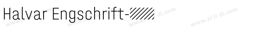 Halvar Engschrift字体转换 Halvar Engschrift字体转换